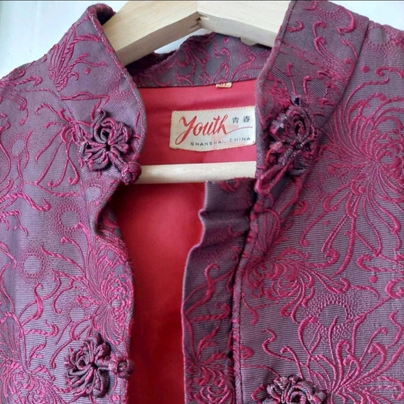 Vintage Chinese silk suit - Picture 3 of 5